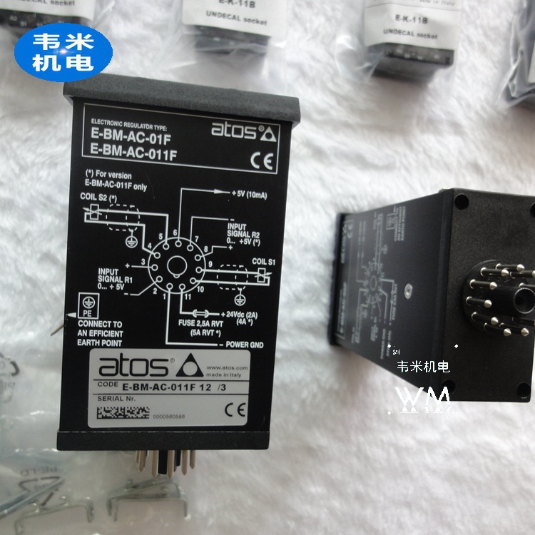 ATOS电子放大器E-ME-L-01H 40/PCNNSA