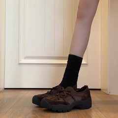 小个子芭蕾风蝴蝶结玛丽珍女2025新款小众设计复古一脚蹬厚底单鞋