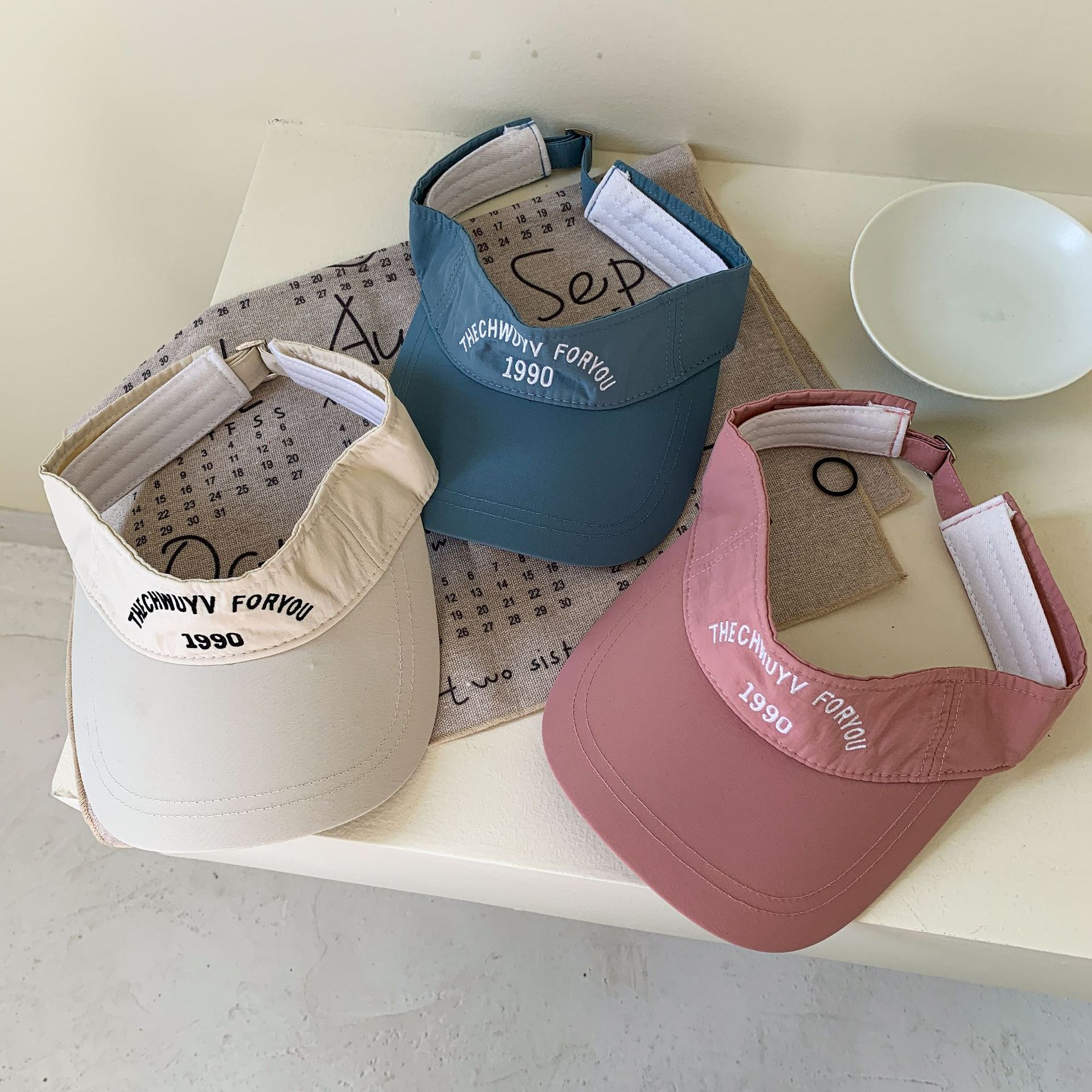 Sugar Pear ropa infantil sombrero para niños verano delgado 2026 gorra vacía para niños y niñas gorra de boca de pato ajustable sombrero para bebé