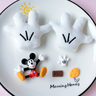 Hot-Selling Xiaohongshu Same Style Cartoon Palm Jewelry Accessories Hole Shoes DIY Shoe Flower Accessories Pj1776