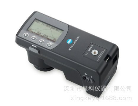 供应CL-500A分光辐射照度计测量色度、色差、显色指数色温照度仪