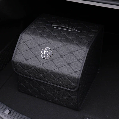 good storage box multi-functional – Car storage bag/box - camellia-black-storage-box-small-size