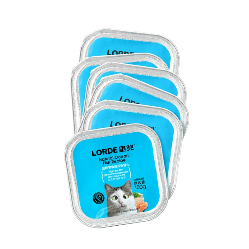 Консервы Li Dou для кошек, консервы для кошек, питательная откормочная курица, мелкая рыба, влажный корм для котят