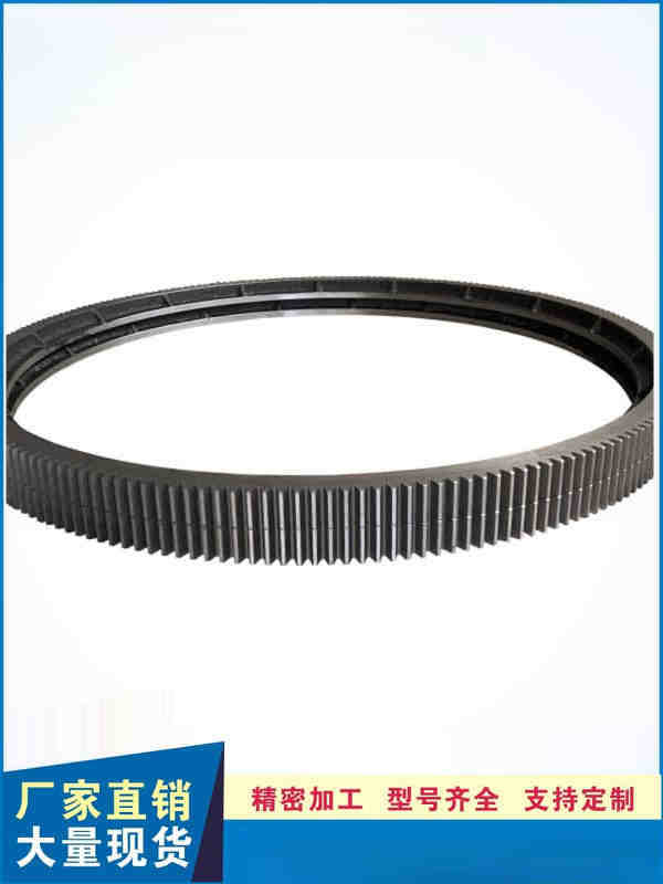 回转窑齿圈外齿烘干机大齿轮大齿圈滚带托圈各种齿轮配件