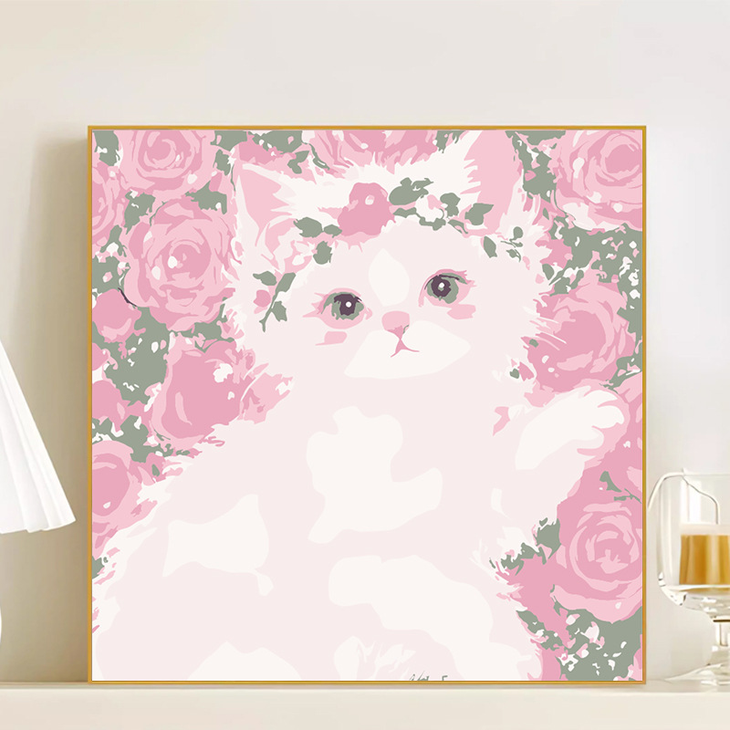 LL127 / 20*20CM（画笔+颜料+绷好内框）