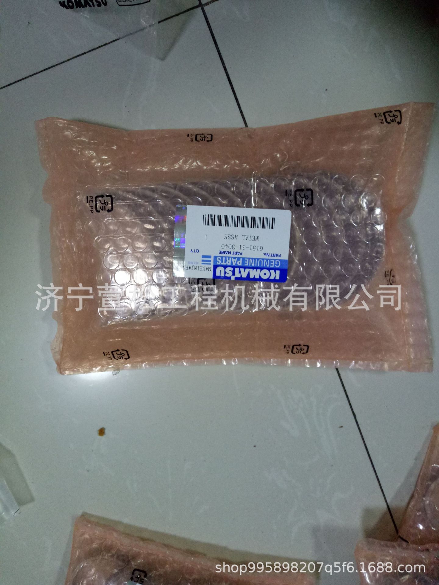 WA380-3装载机配件6743-72-6430皮带轮管  山推配件