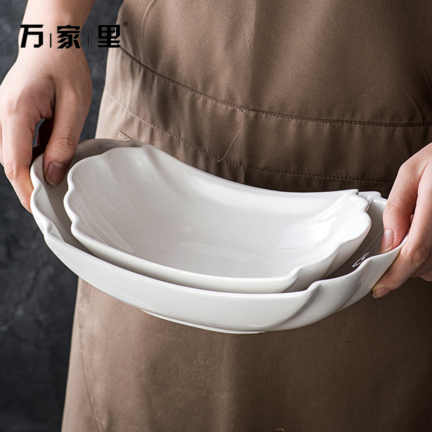 Simple estilo occidental tazón de sopa tazón de postre tazón de postre de cerámica occidental tazón de fideos casero tazón de ensalada tazón de forma especial tazón de verduras