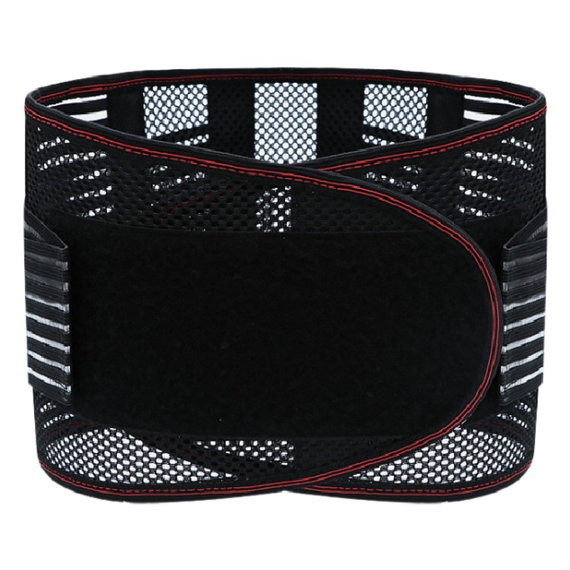 Cross-border foreign trade manufacturers wholesale summer mesh breathable waist support fitness middle-aged and elderly belt self-heating waist circumference