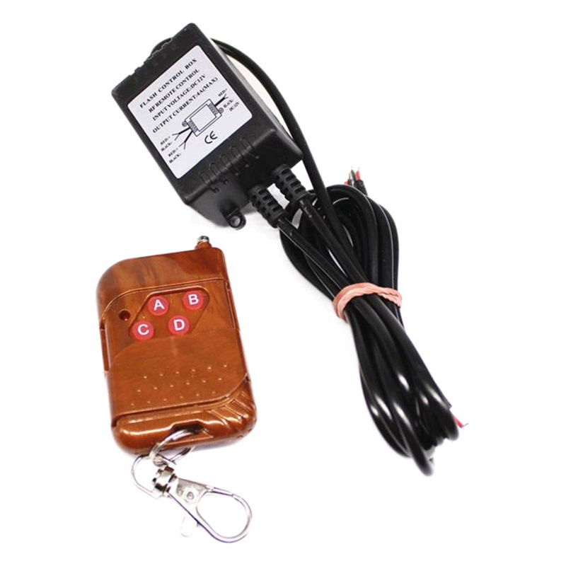 Контроллер вспышки с дистанционным управлением беспроводной пульт дистанционного управления Автомобильная декоративная вспышка Eagle Eye дневные ходовые огни Светодиодная лента