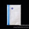 Five blue zipper OPP bag 30*34