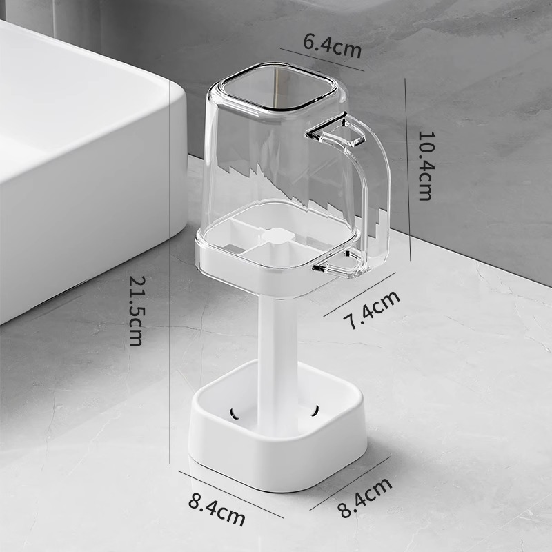 Luxury Toothbrush Holder Cup For Couples And Families_voghion.com