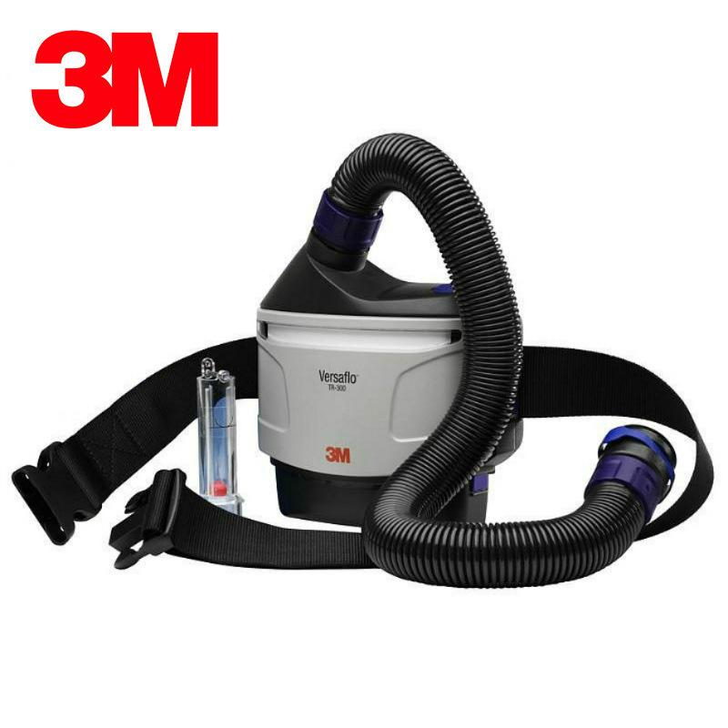 电动送风呼吸防护套装配S-533L头罩防护头罩防尘毒3MTR-315E+