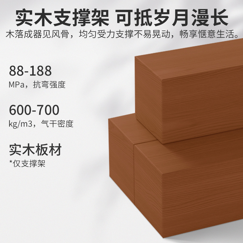 Mesita de noche, dormitorio doméstico, madera maciza extraíble 2025, nueva creatividad en lugar de un lado pequeño, estante de cabecera