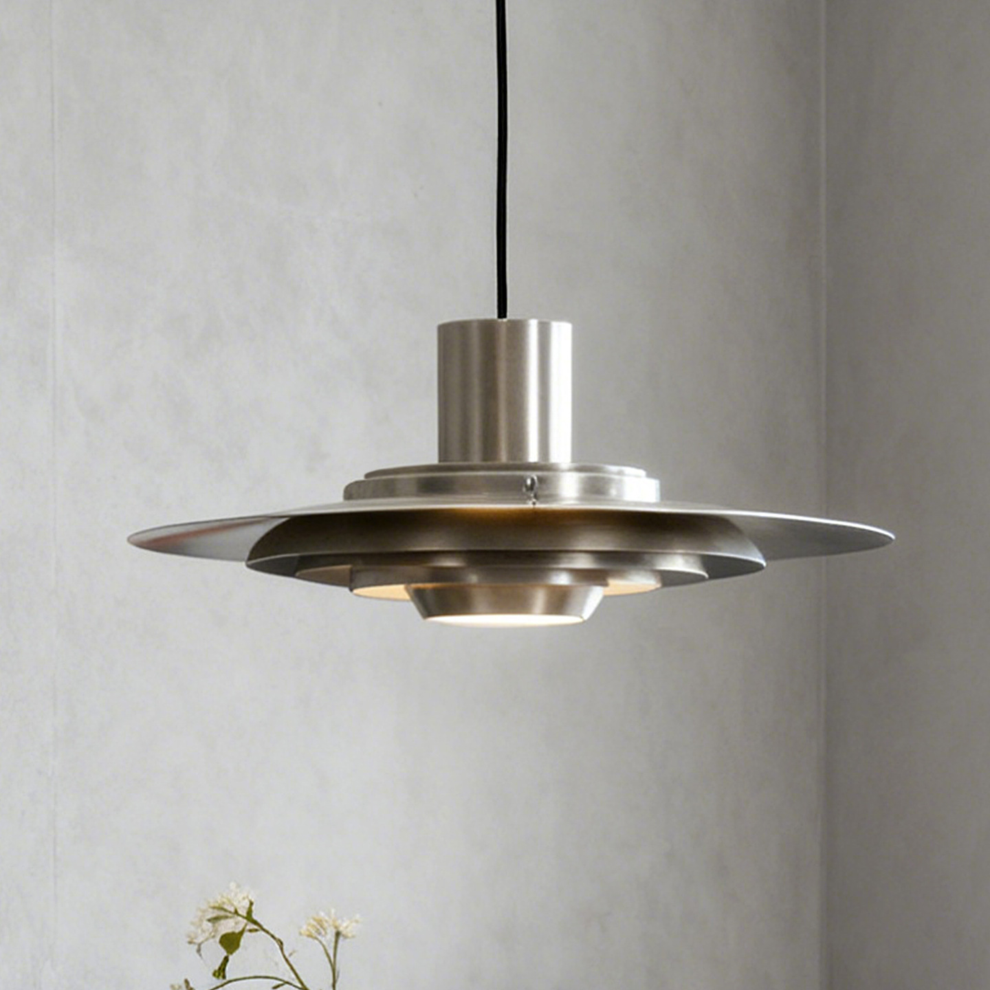 丹麦p376飞碟餐厅吊灯北欧简约现代餐桌包豪斯个性蜡烛设计师