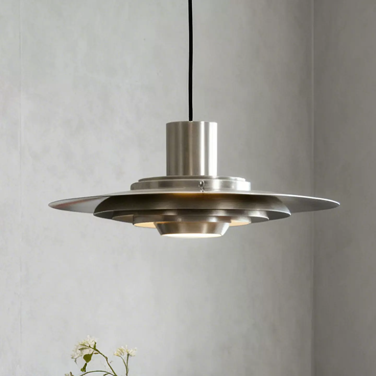 丹麦p376飞碟餐厅吊灯北欧简约现代餐桌包豪斯个性蜡烛设计师