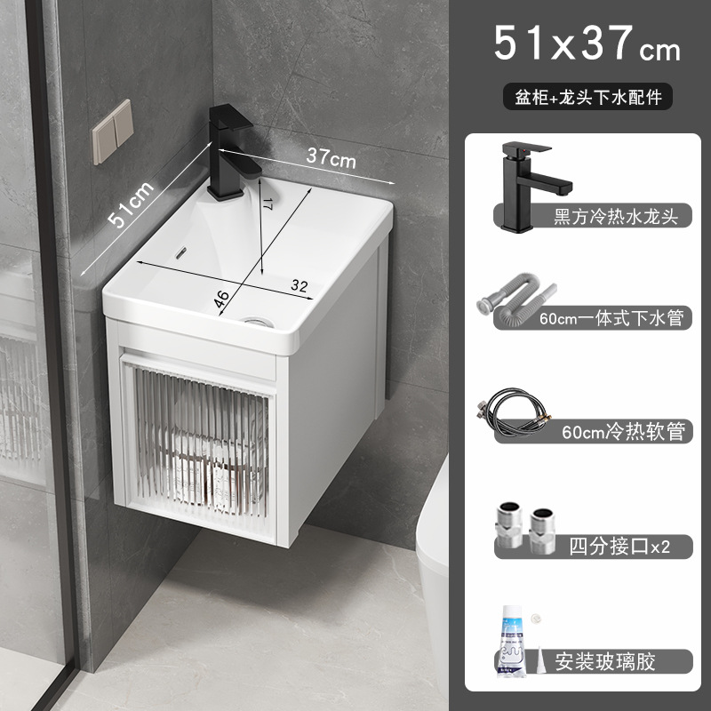 51x37cm gabinete de cuenca (enviar accesorios de grifo)