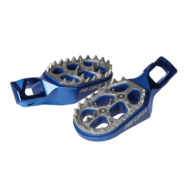 24 Double-Layer Stainless Steel Motorcycle Safety Supplies - suitable-for-ktm24-double-layer-pedals-blue-afp-050602