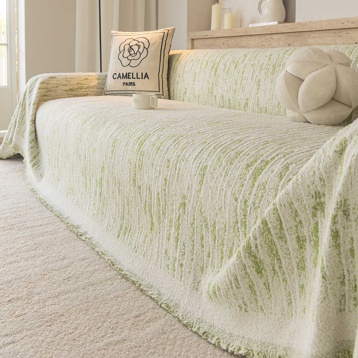 Una toalla de sofá antideslizante, cubierta de sofá, toalla de cubierta de sofá