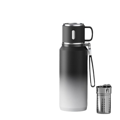 316不锈钢保温杯男款大容量渐变办公保冷焖闷泡茶杯子水杯壶