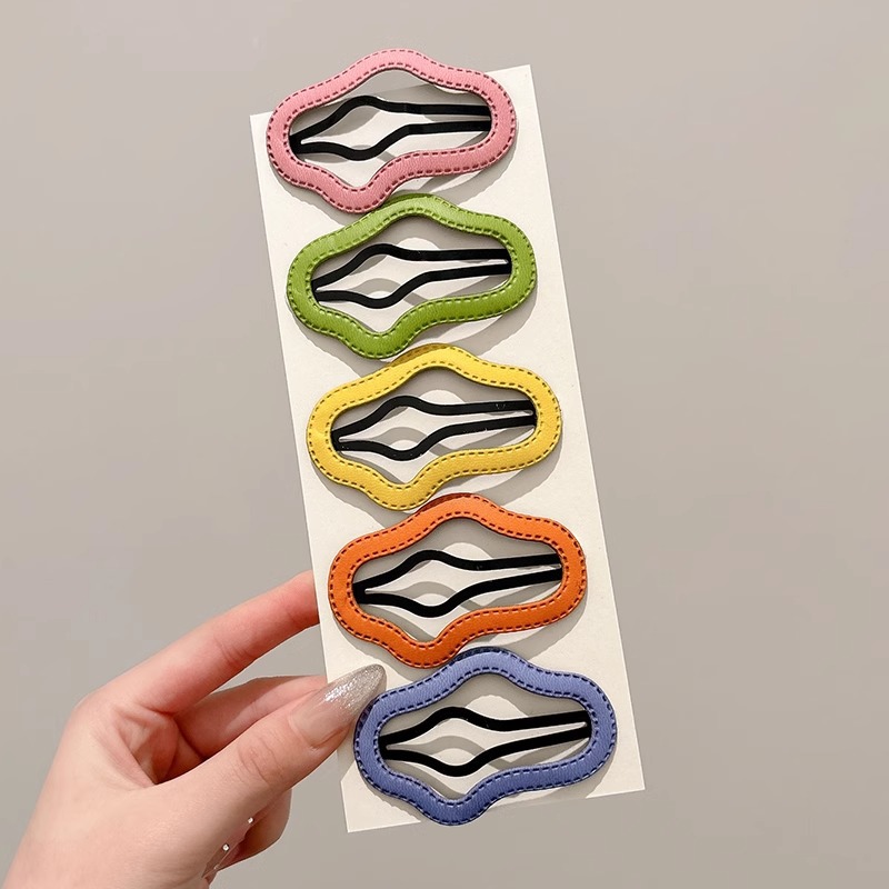 Dopamina para niños nubes rotas clip de cabello mujer cabeza de la parte posterior clip lateral clip de cabello de niña pequeña clip de cabello