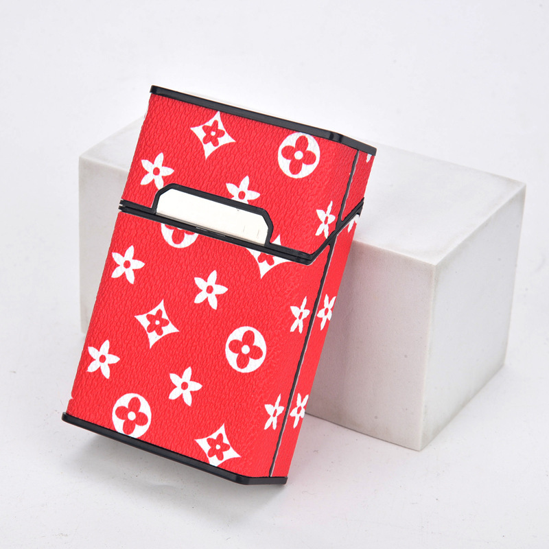 빨간색과 흰색 꽃