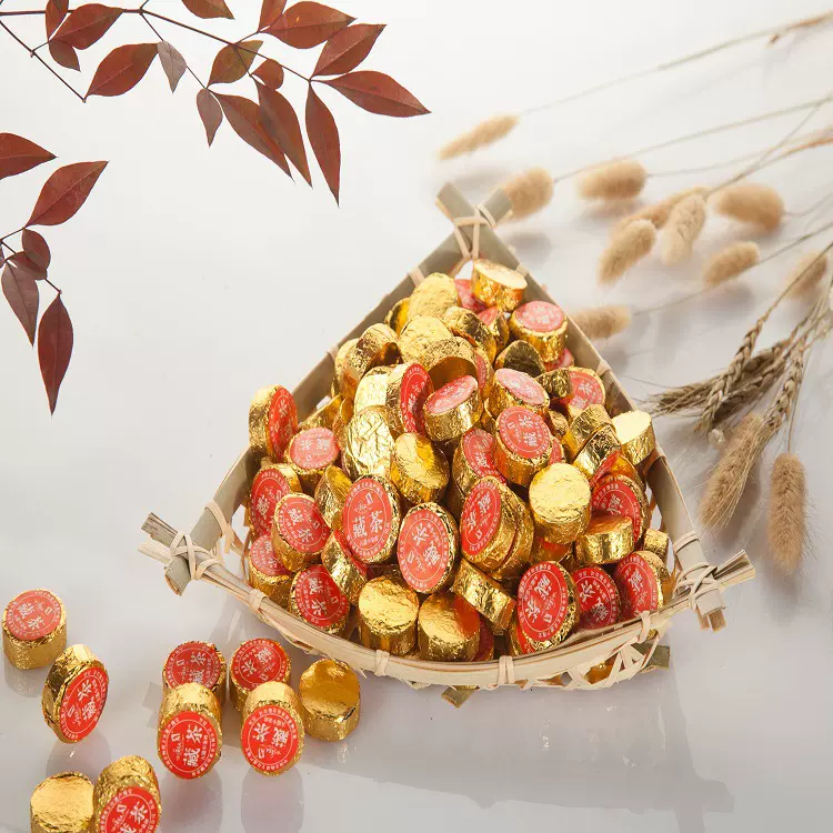 雅安藏茶蒙顶山黑茶古道藏茶（小金饼）厂家直供