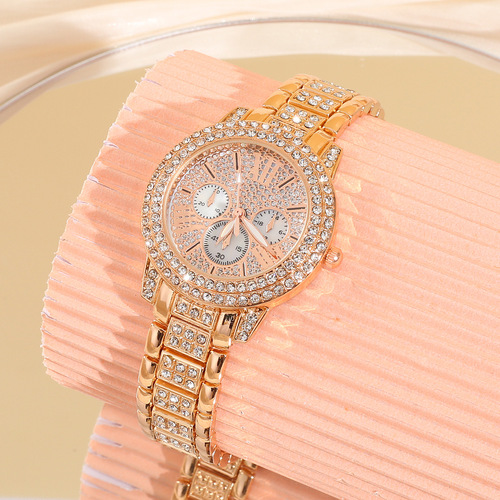 Women's Gypsophila Diamond and Rhinestone Watch Cornucopia Bracelet Watch Live Source Manufacturer Wholesale