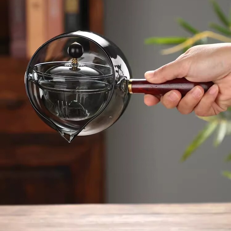 360 Rotating Xiaoyao Pot Borosilicate Glass Teapot Household Electric Pottery Pot Tea Boiling Teapot Glass Tea Set suit 360 Rotating Xiaoyao Pot Borosilicate Glass Teapot Household Electric Pottery Pot Tea Boiling Teapot Glass Tea Set suit