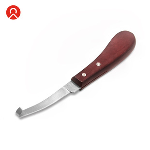 Factory horseshoe knife hoof repair tool right hand narrow tough horseshoe knife cattle and sheep hoof repair knife Farrier hoof knife