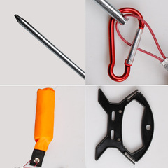 Stainless steel lure fish lock live fish clip wire float fishing clip fish lock fishing accessories stainless steel fish clip