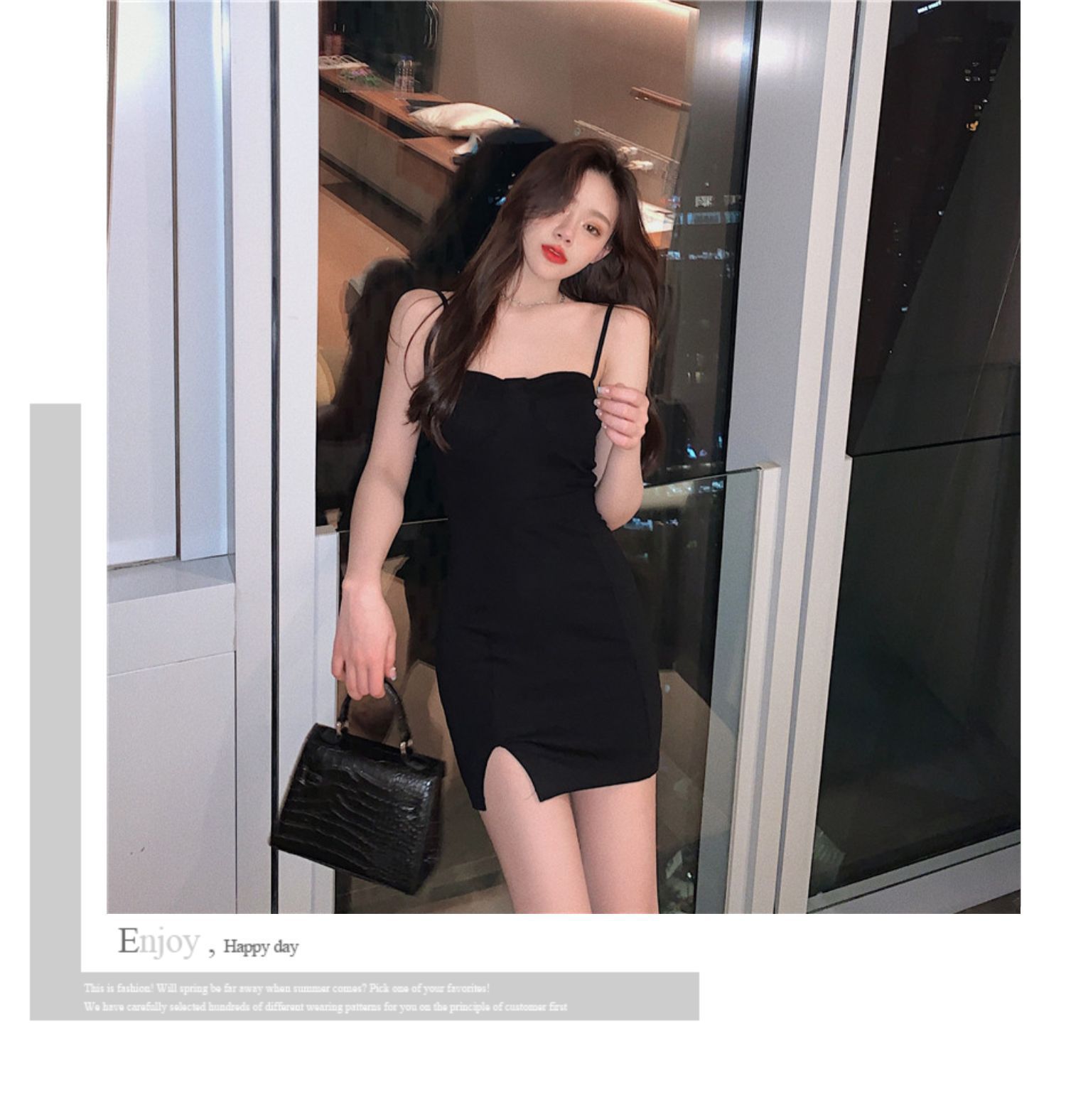 GraceChic 2025 Nuovo abito snellente per donna, super popolare autunno con motivo zebrato e spalline sexy, elegante abito anti-età taglie forti_voghion.com