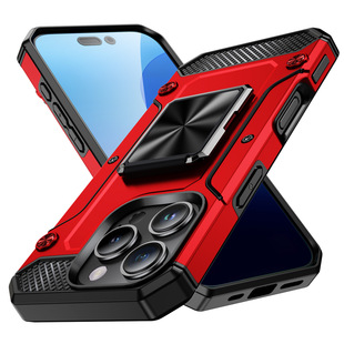 Cross-border Foreign Trade Applicable iPhone16Promax Army Mobile Phone Case Apple 15 Car Rotating Bracket Protective Cover
