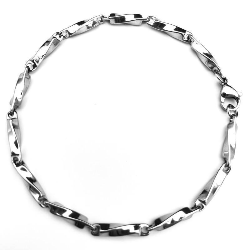 Mobius ring armband van titaniumstaal voor dames en heren_voghion.com