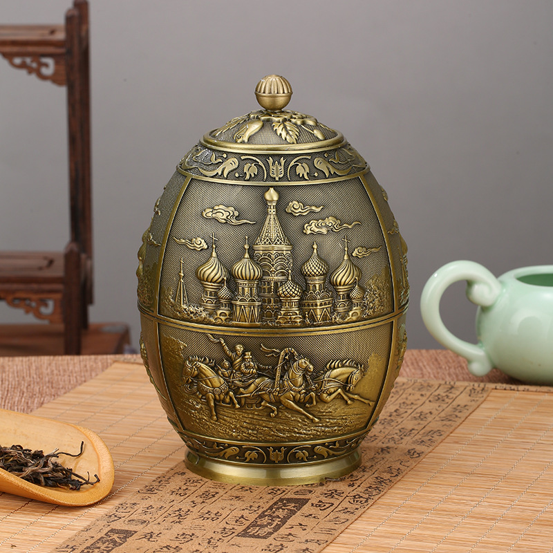 Metal retro tea