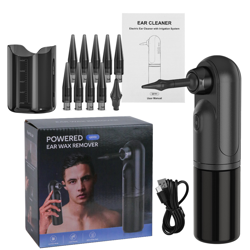 Limpiador de oídos eléctrico transfronterizo Limpiador de oídos Limpiador de oídos Limpiador de cera de oídos Limpiador de oídos Limpiador de oídos portátil Limpiador de oídos
