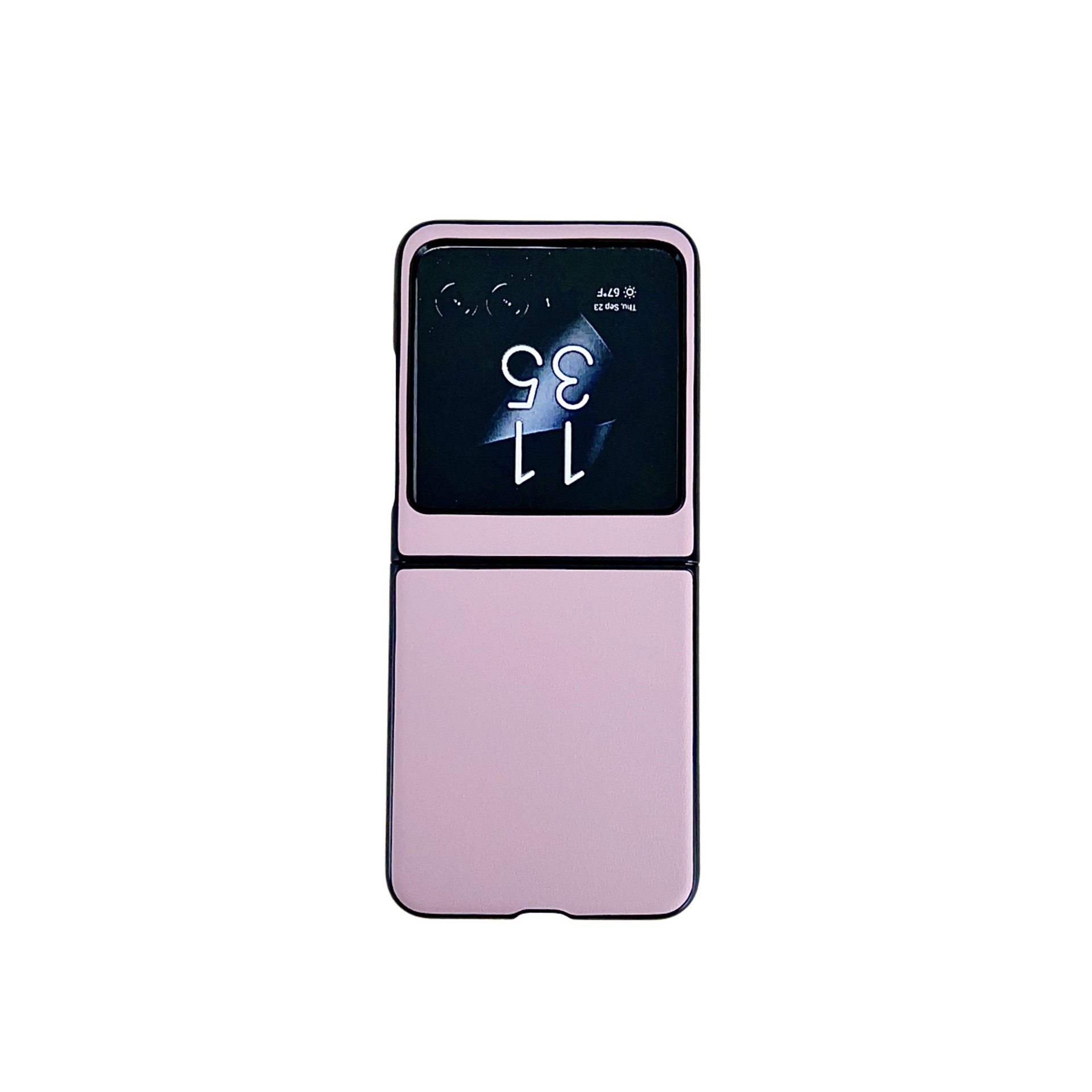 Adatto per Motorola RAZR 60 Ultra 50 40 Ultra Nuova custodia per telefono pieghevole con texture in similpelle a tinta unita_voghion.com