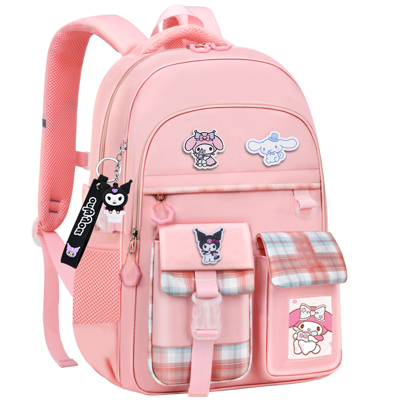 Mochila escolar de niñas para estudiantes de secundaria secundaria y secundaria, mochila de hombro ligera impermeable de gran capacidad para niños de grado 36