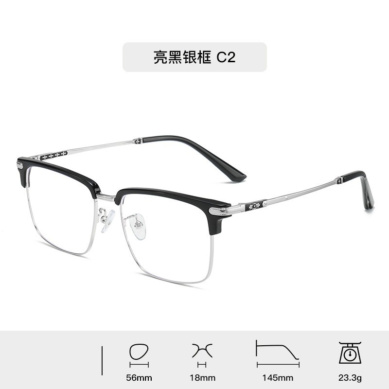 Gfas de miopía de moda simples comerciales frescas anti-luz azul gafas retrógradas de alta definición para proteger los ojos con gafas de grado