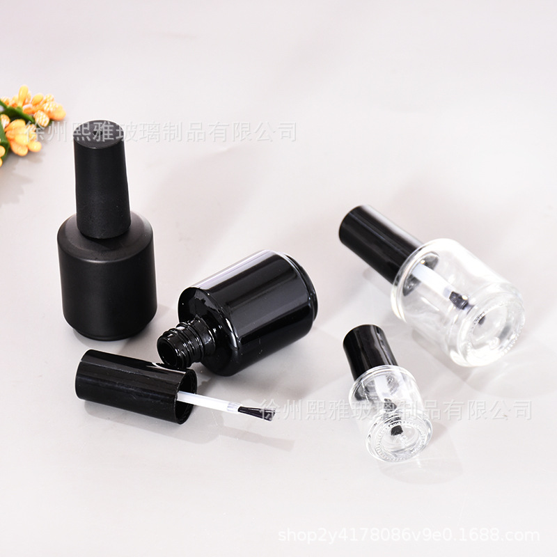 New 5ml nail polish empty bottle glass brush bottle 10ml nail polish bottle 15ml nail polish bottle small empty bottle