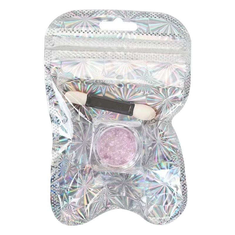 Internet celebridad nuevo ultrafino uñas arte brocado en polvo lentejuelas brillo caja del Tesoro flash gradiente polvo mezclado uñas arte joyería al por mayor