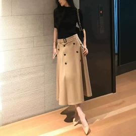 时尚休闲套装;女式针织衫;连衣裙