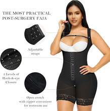 2025年新款跨境外贸连体塑身衣2排Shapewear Women Tummy Control