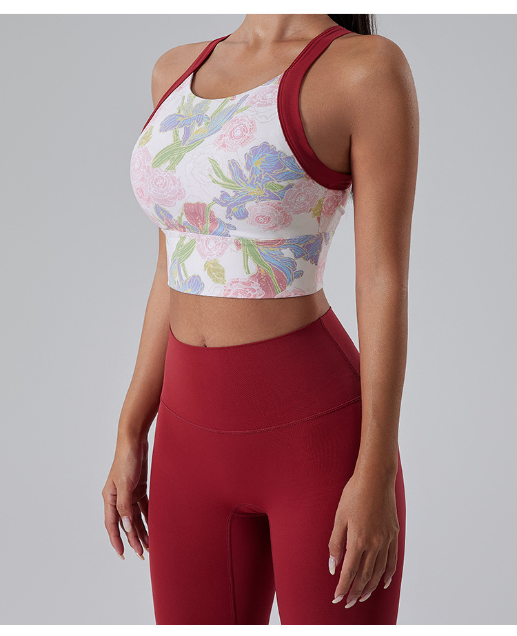 280g Weight Sleeveless Sleeve Length Spandex, Brushed Fabric Fabric Type Short Top Length Vest Tops Type Fitness, Gym, Running Occasion U Neck Neckline Printing Pattern Simple Style, Sport Style Style Simple Style Sport Style Printing Spandex Brushed Fabric U Neck Active Tops Vest 4
