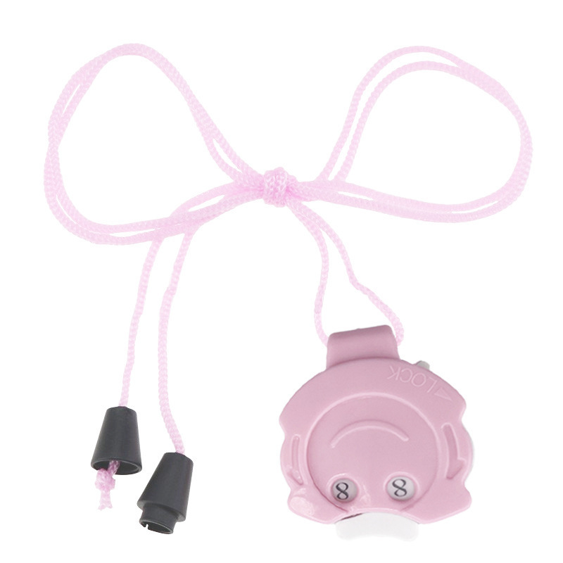 DIY Knitting Tools Knitting Sweater Manual Line Counter Cartoon Smiley Button with Lanyard Counter