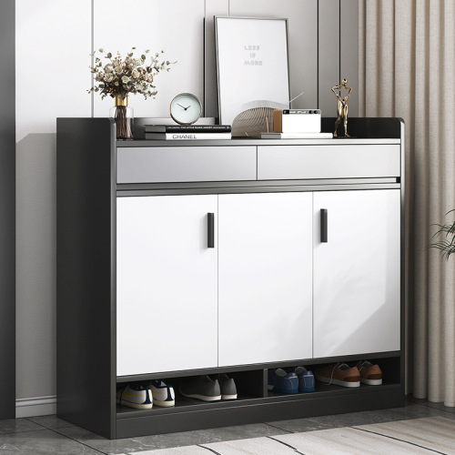 Yijiada shoe cabinet home entrance large-capacity porch balcony storage cabinet modern minimalist foyer storage shoe shelf