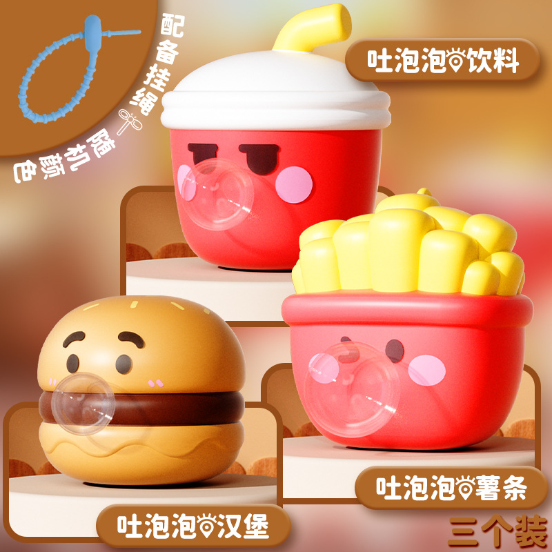 Nuevo compresión espuma espuma espuma pellizco creativo gourmet hamburguesas juguetes de descompresión estudiantes niños muñecas de descompresión regalo