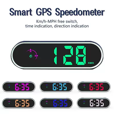 Factory direct new colorful car display HUD all-in-one KMH/MPH switchable [cross-mirror dedicated (Vehicle HUD)