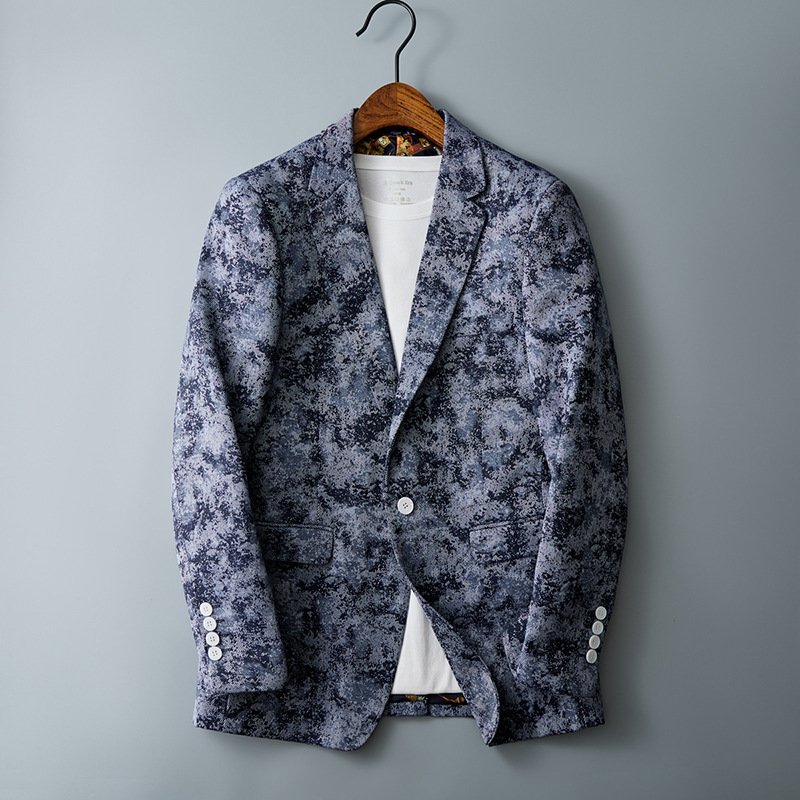 2026 Men's Casual Slim Fit Fashion Suit Jacket Dx6955P185