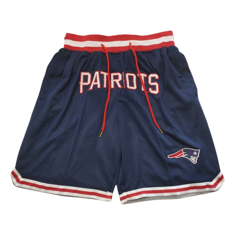 Шорты (JD) в стиле MLB/NFL, с вышитыми логотипами, лёгкие и дышащие, S–XXL