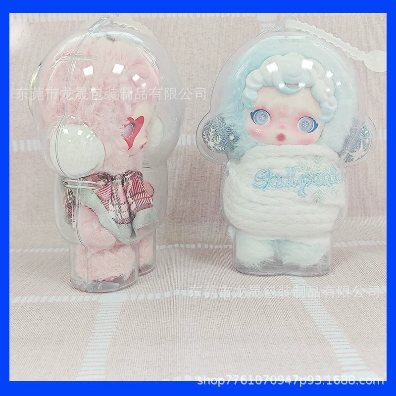 Display Protective Case Pop Mart SKULLPANDA, winter movement, silicone/transparent options